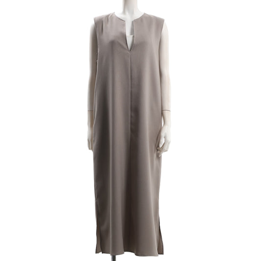 メランジ2WAYオープンフロントネックワンピース