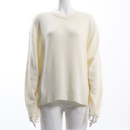 ドロップショルーダークルーネックニット