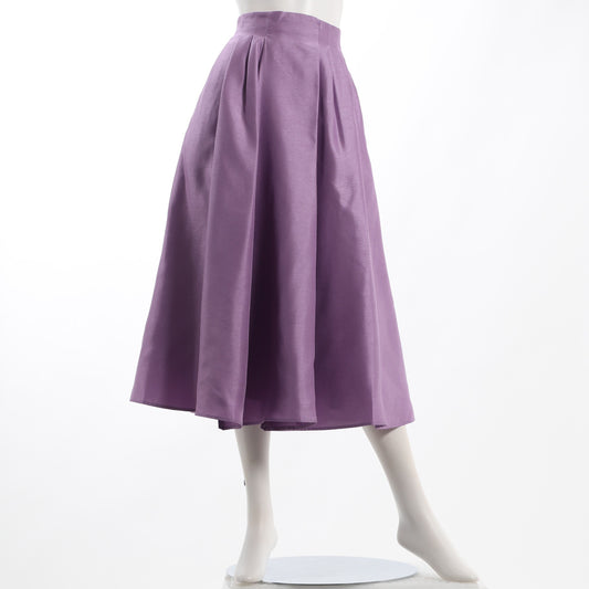 タックフレアードレススカート