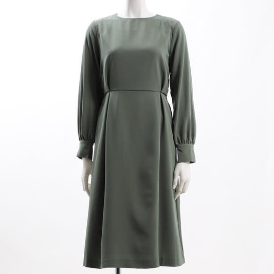 バックリボン結びデザインワンピース