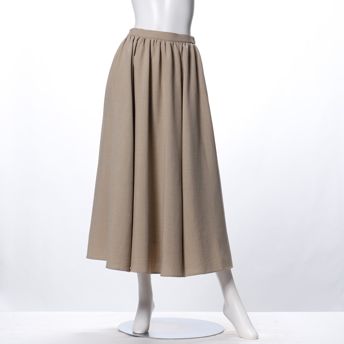 ギャザーフレアスカート