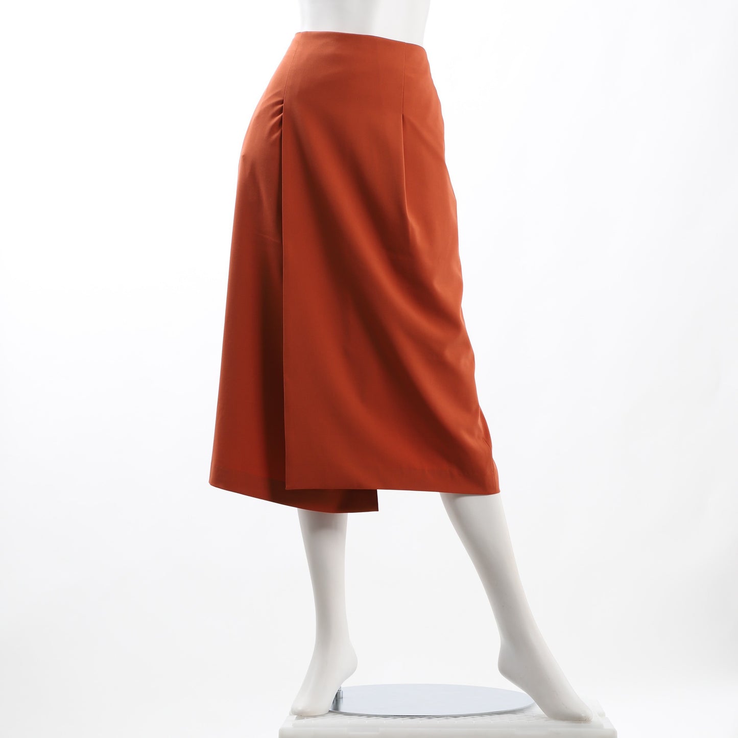 ラップ風デザインセミタイトスカート