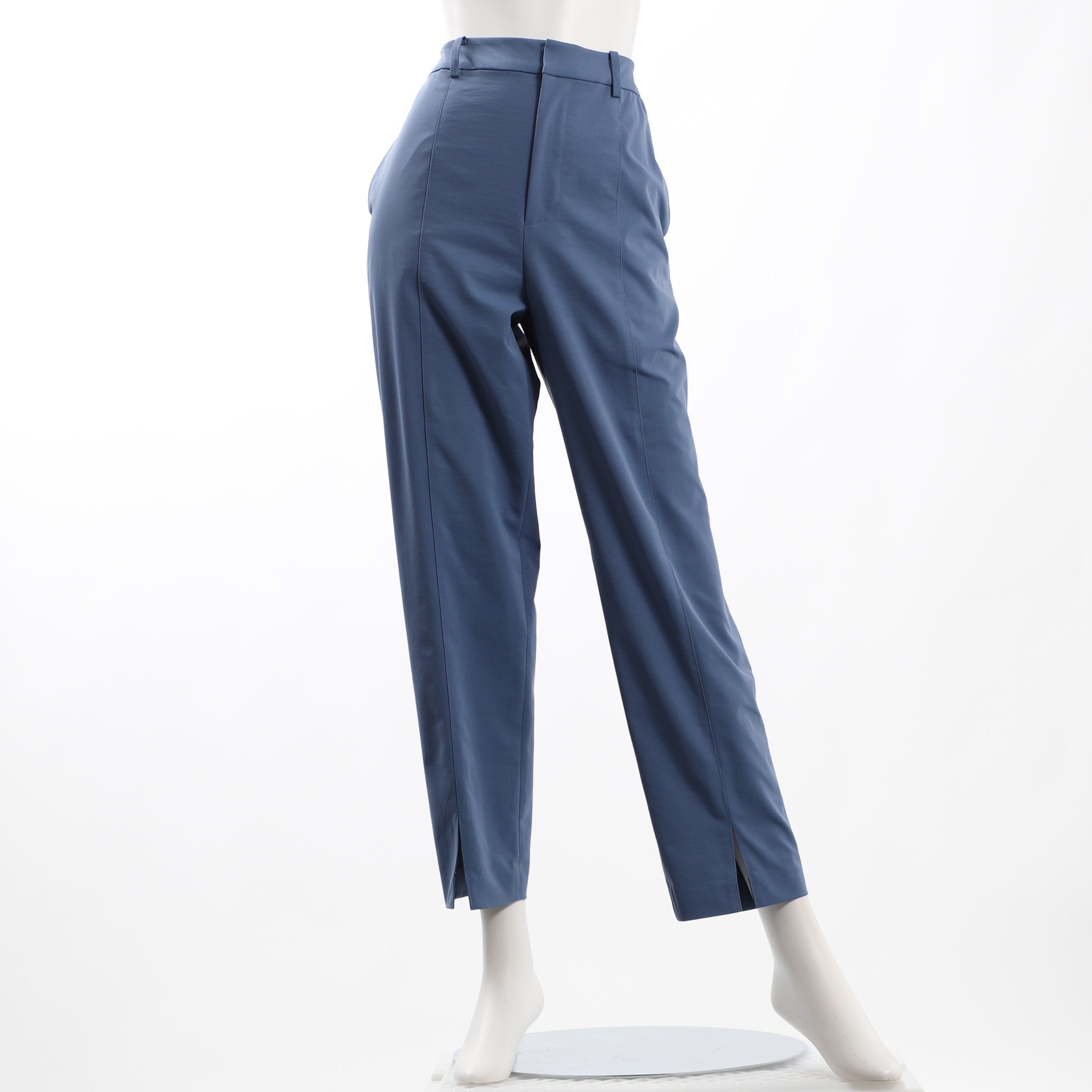 センターシームスリットパンツ