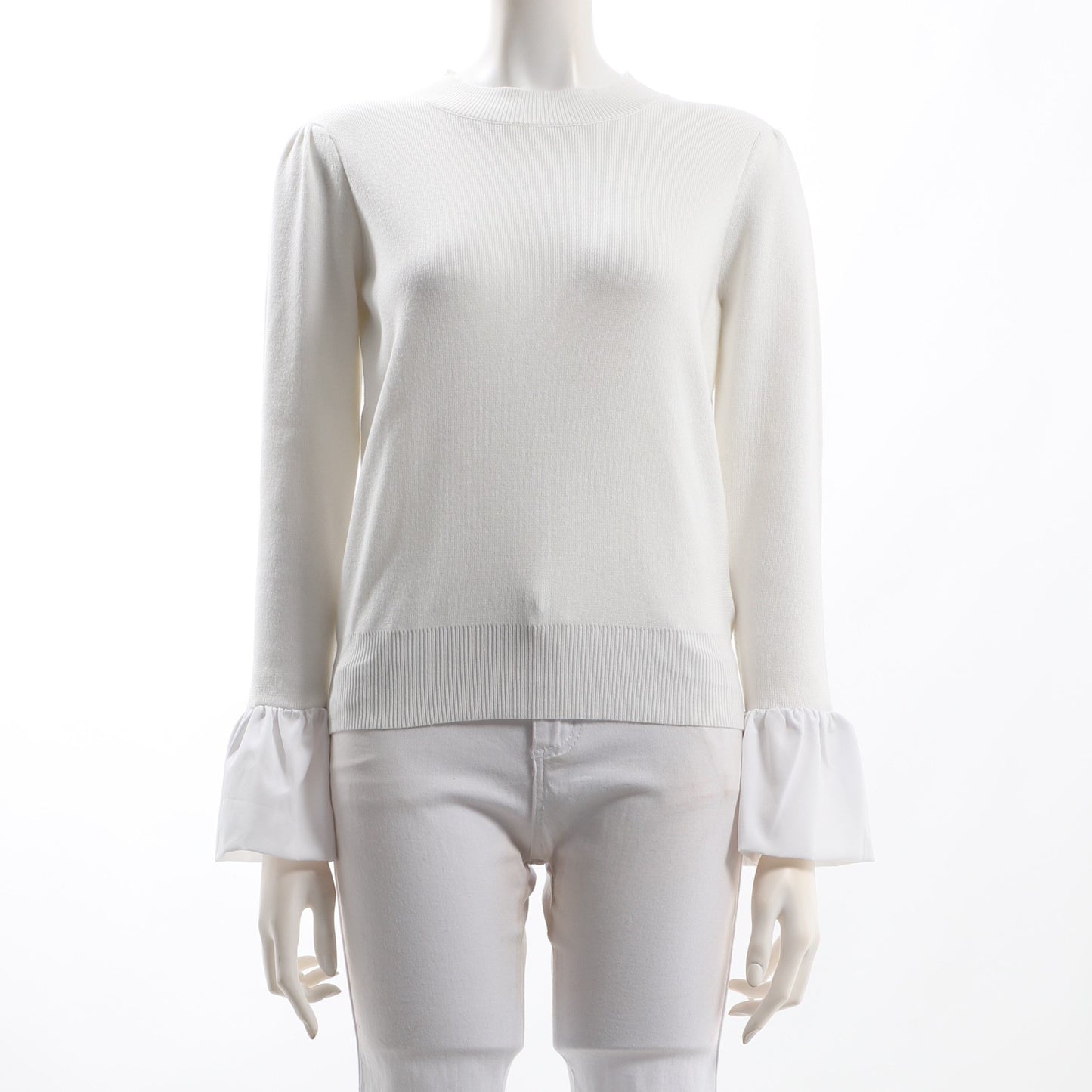 フリルディティールニット