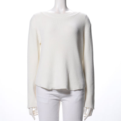 ボートネックドロップショルダーニット