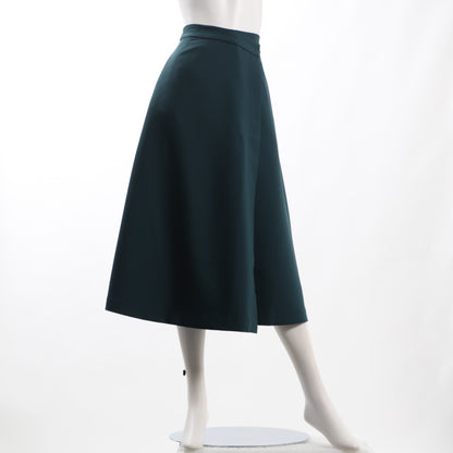 ラップ風Aラインスカート