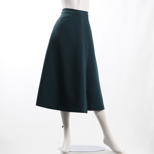 ラップ風Aラインスカート