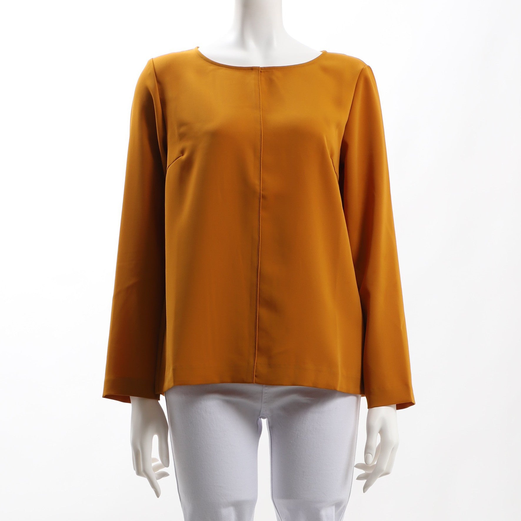 ボートネックブラウス