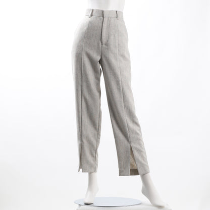 トルコヤーンツイードストレートパンツ