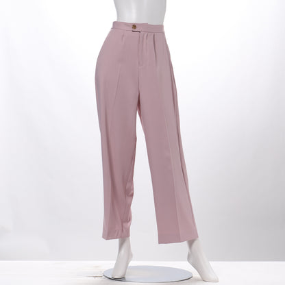 シンプルストレートパンツ