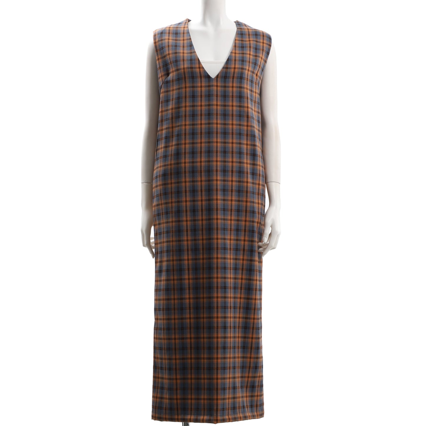 チェック柄ジャンパースカート