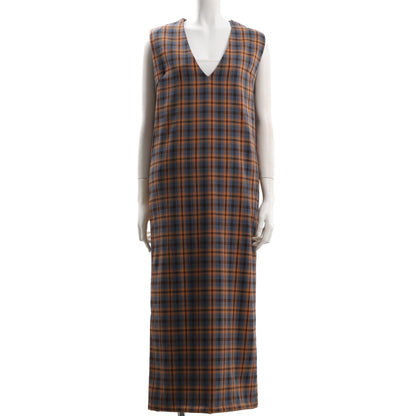 チェック柄ジャンパースカート