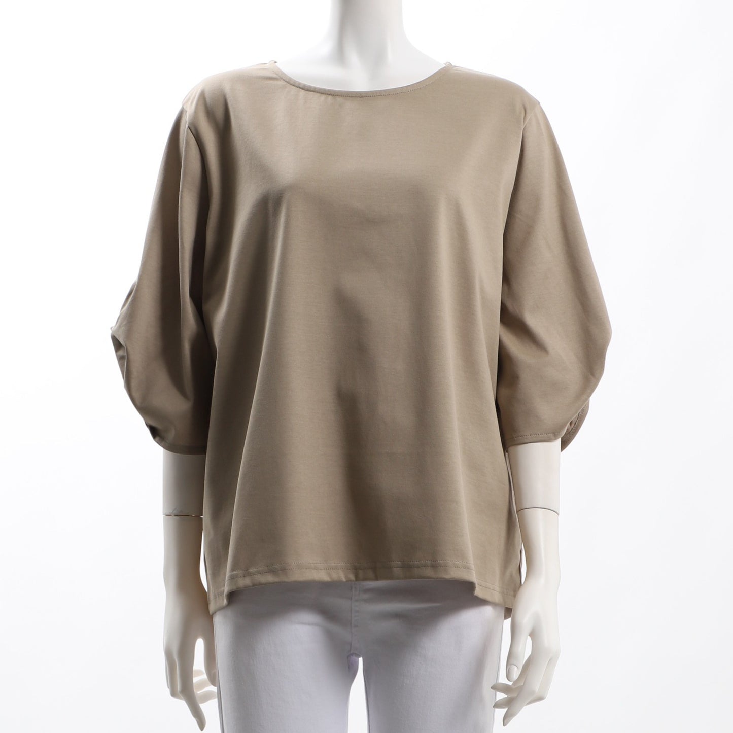 ボリュームスリーブカットソー