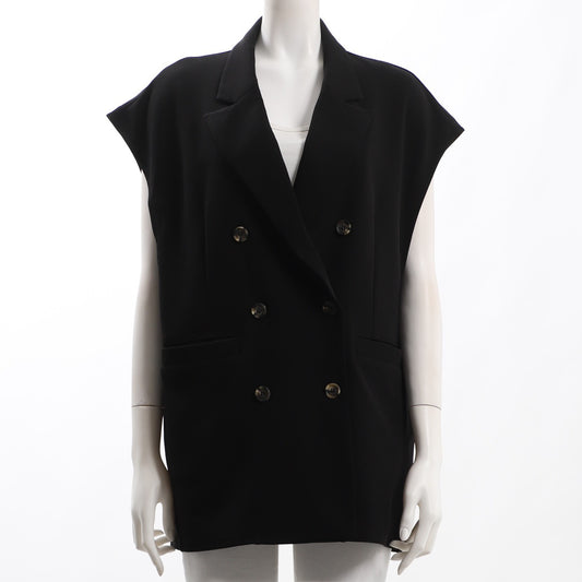 ダブルボタンデザインジレ