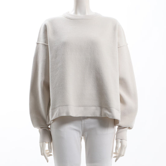 ボリュームスリーブドロップショルダーニット