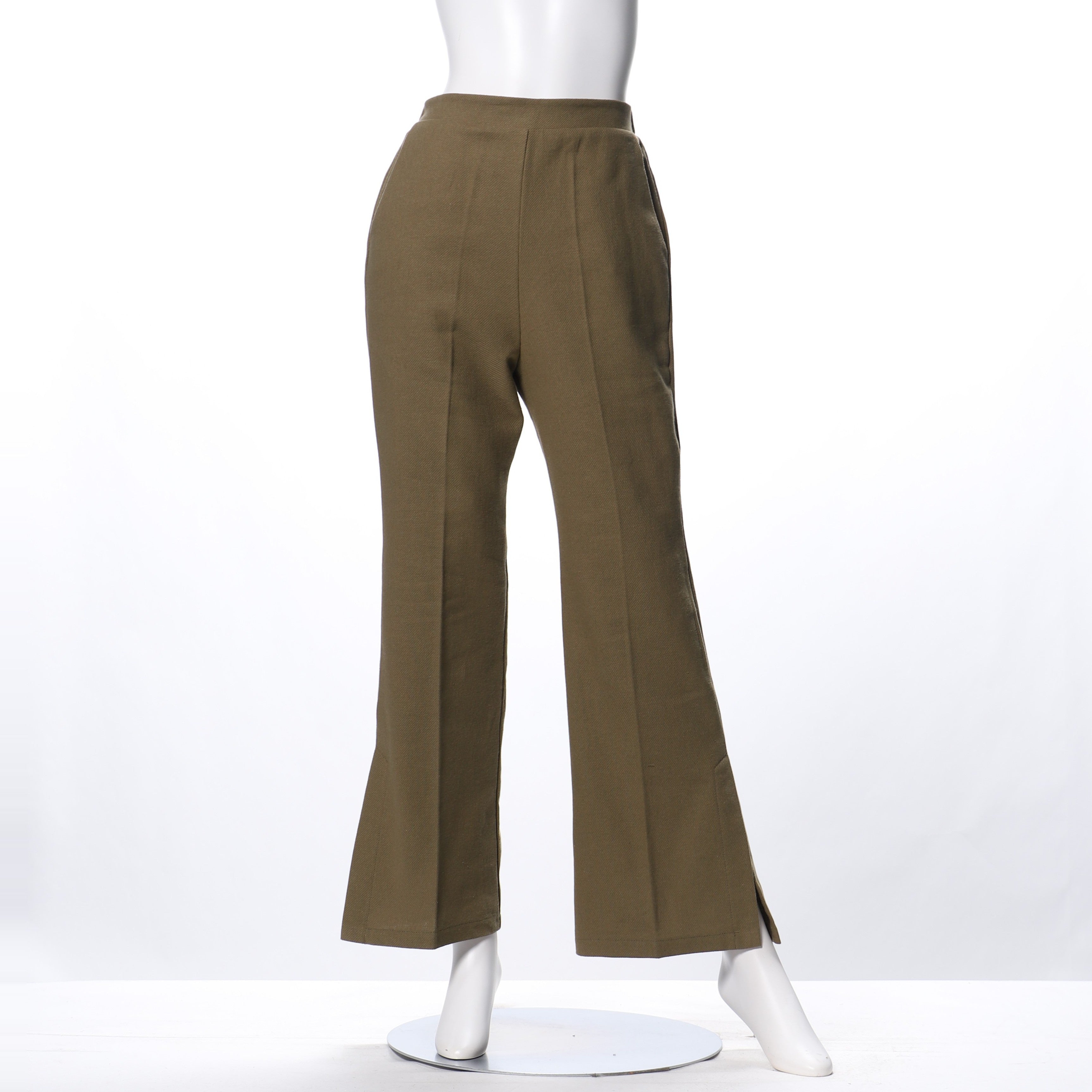 裾スリットサイドスリットパンツ