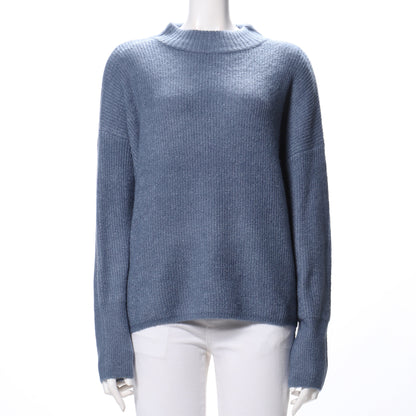 ドロップショルダーオフネックニット