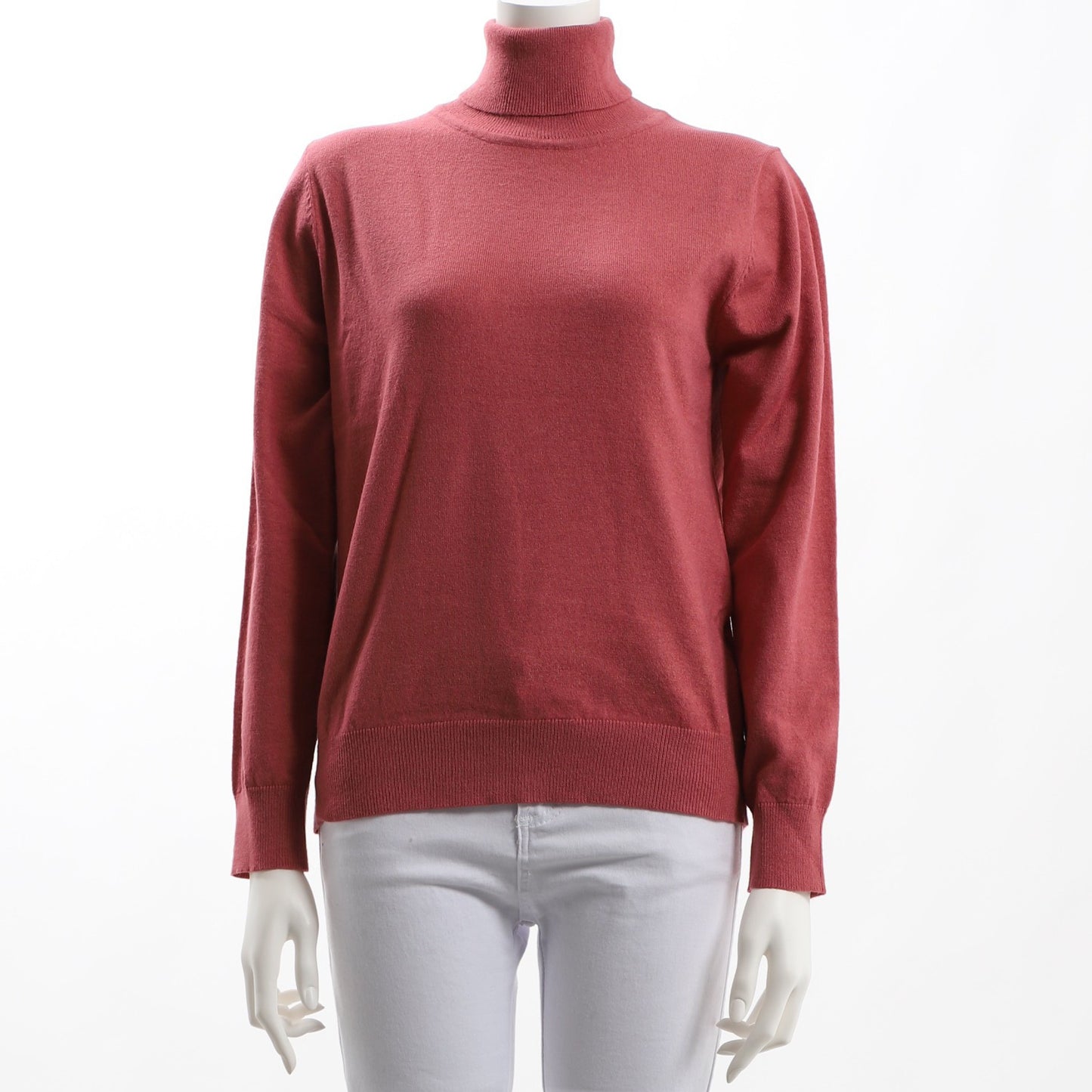 タートルネックニット