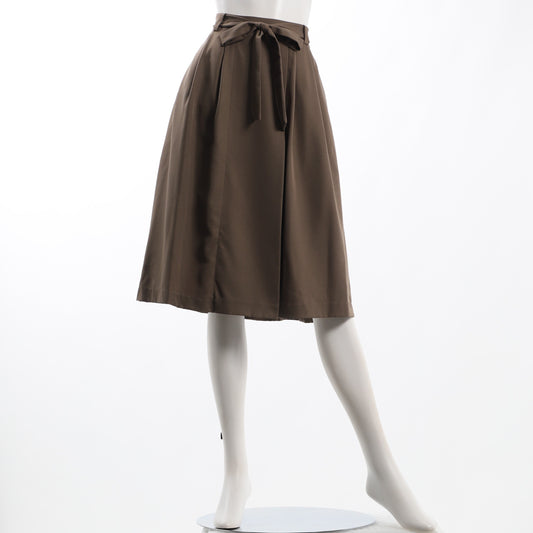 リボンベルトタック入りスカート