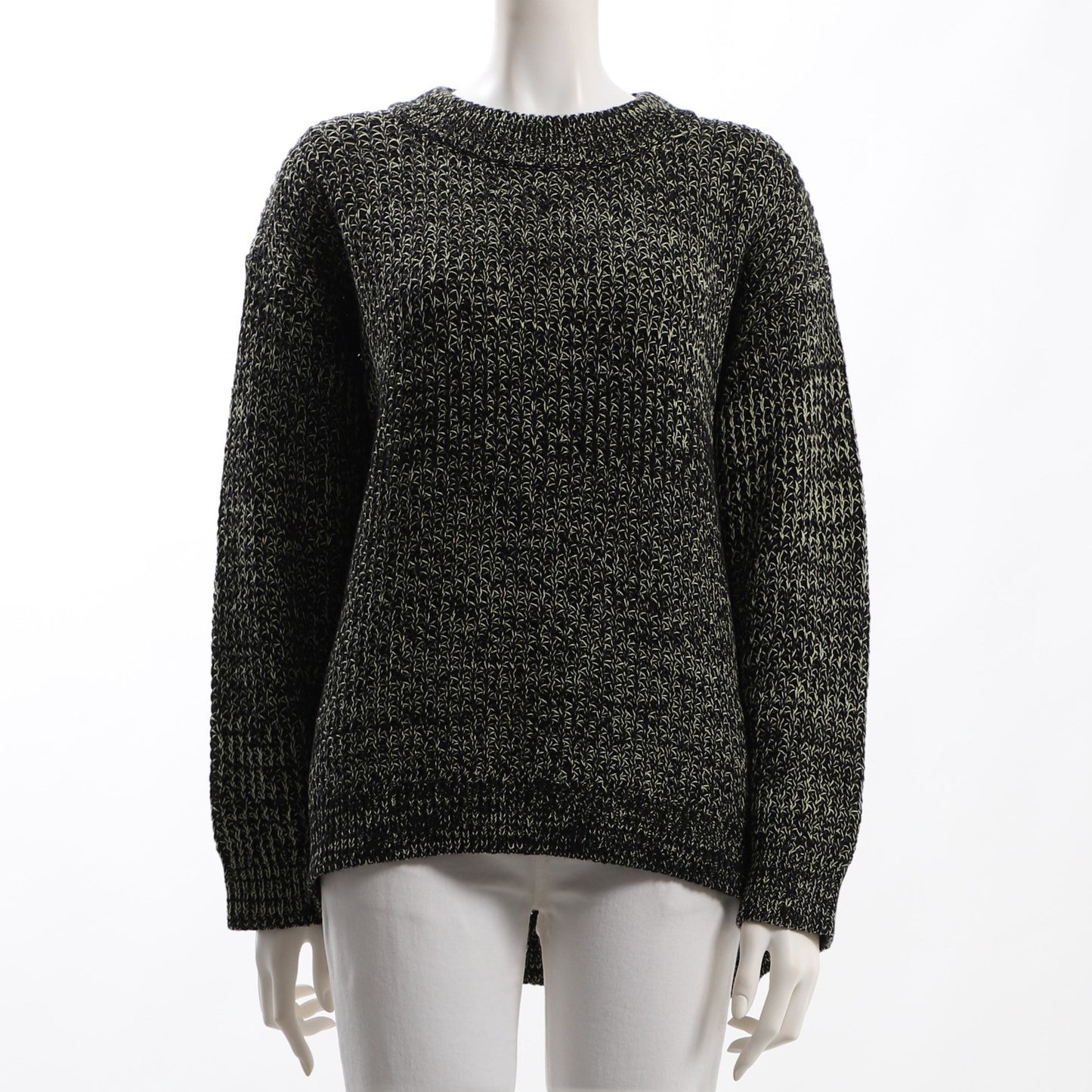 糸MIX WAVE編みローゲージニット