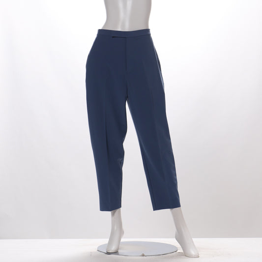 平織りテーパードパンツ