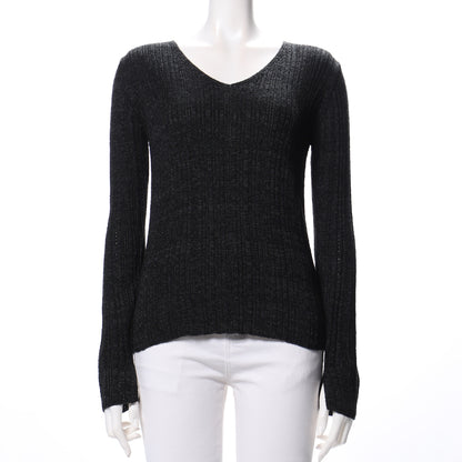 MIX混スリット袖リブニット