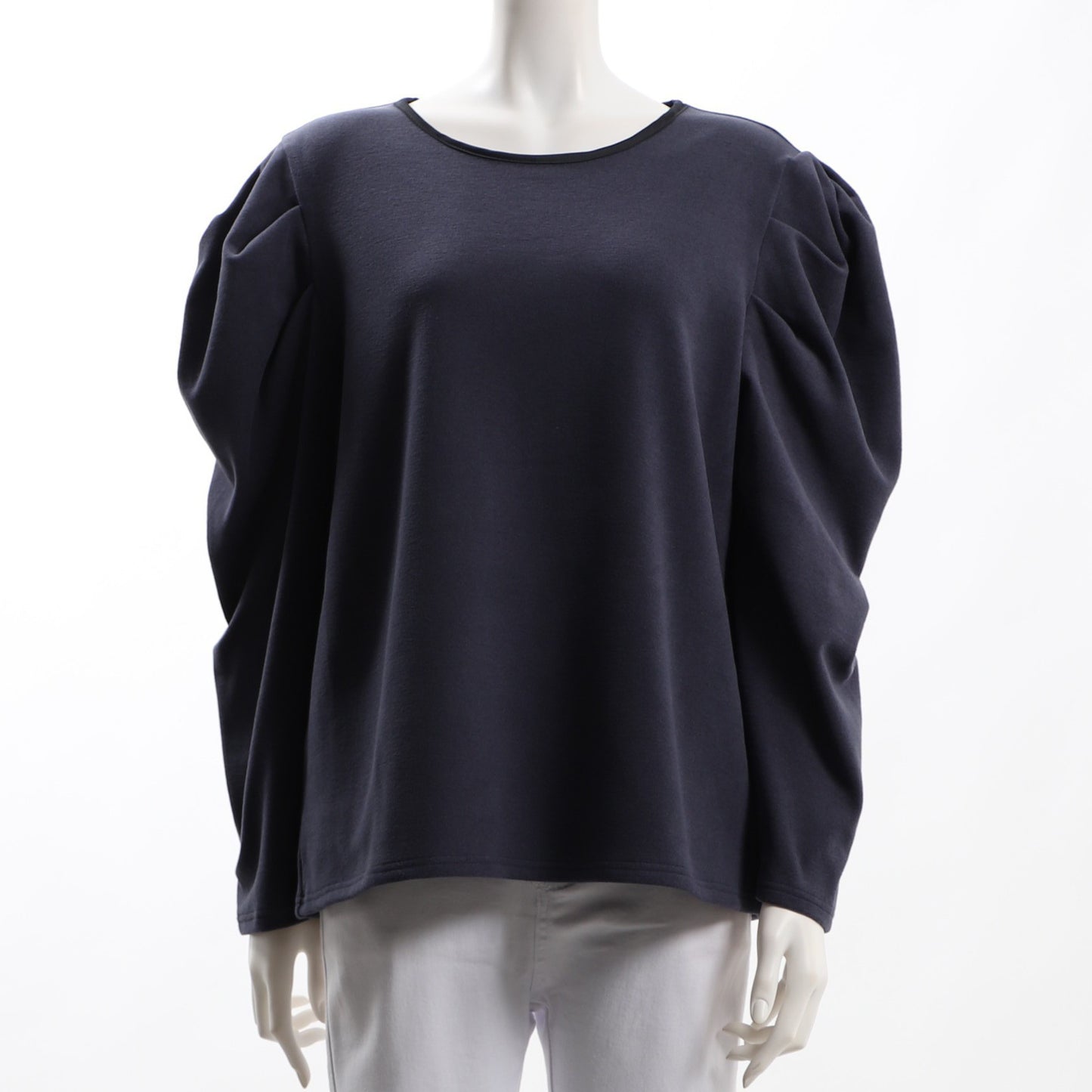 ネックラインパイピングパワショルカットソー