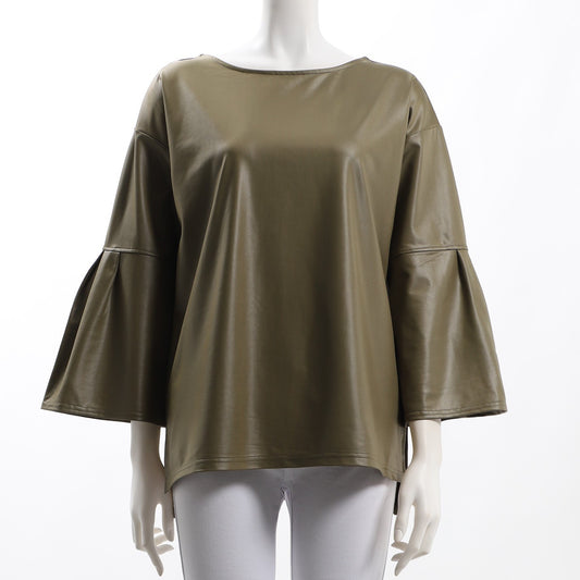 フレアスリーブカットソー