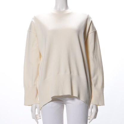 首詰まりドロップショルダーニット