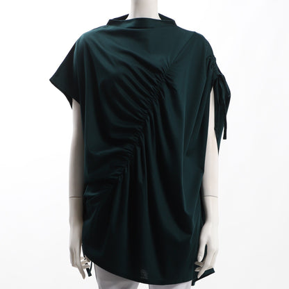 アシンメトリーギャザーカットソー