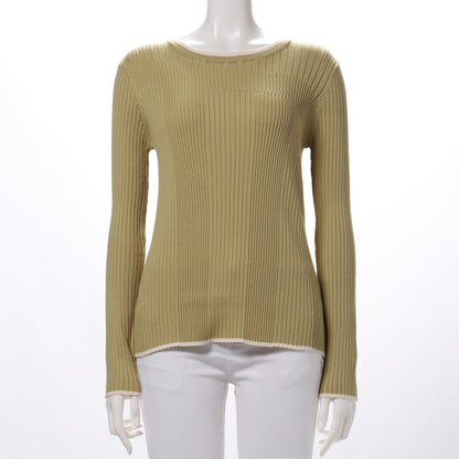 イレイブ配色ラインリブニット