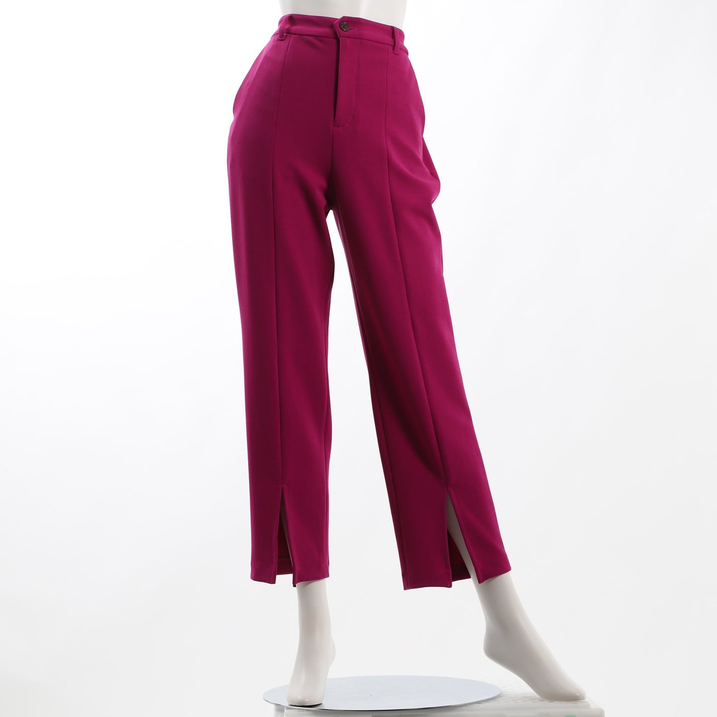 フロントスリットストレートパンツ