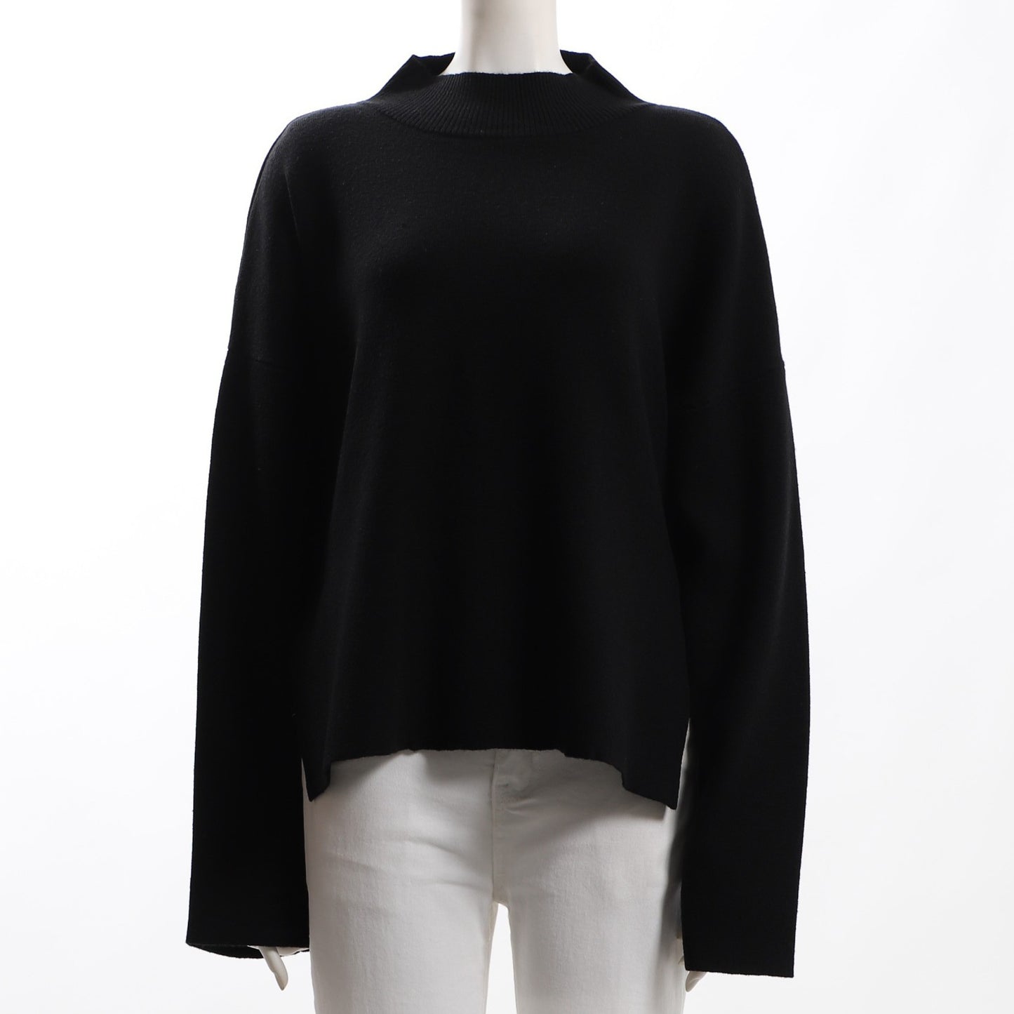 サイドスリットニット