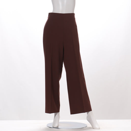 バックレースアップデザインワイドパンツ