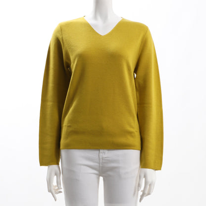 ミラノリブVネックニット