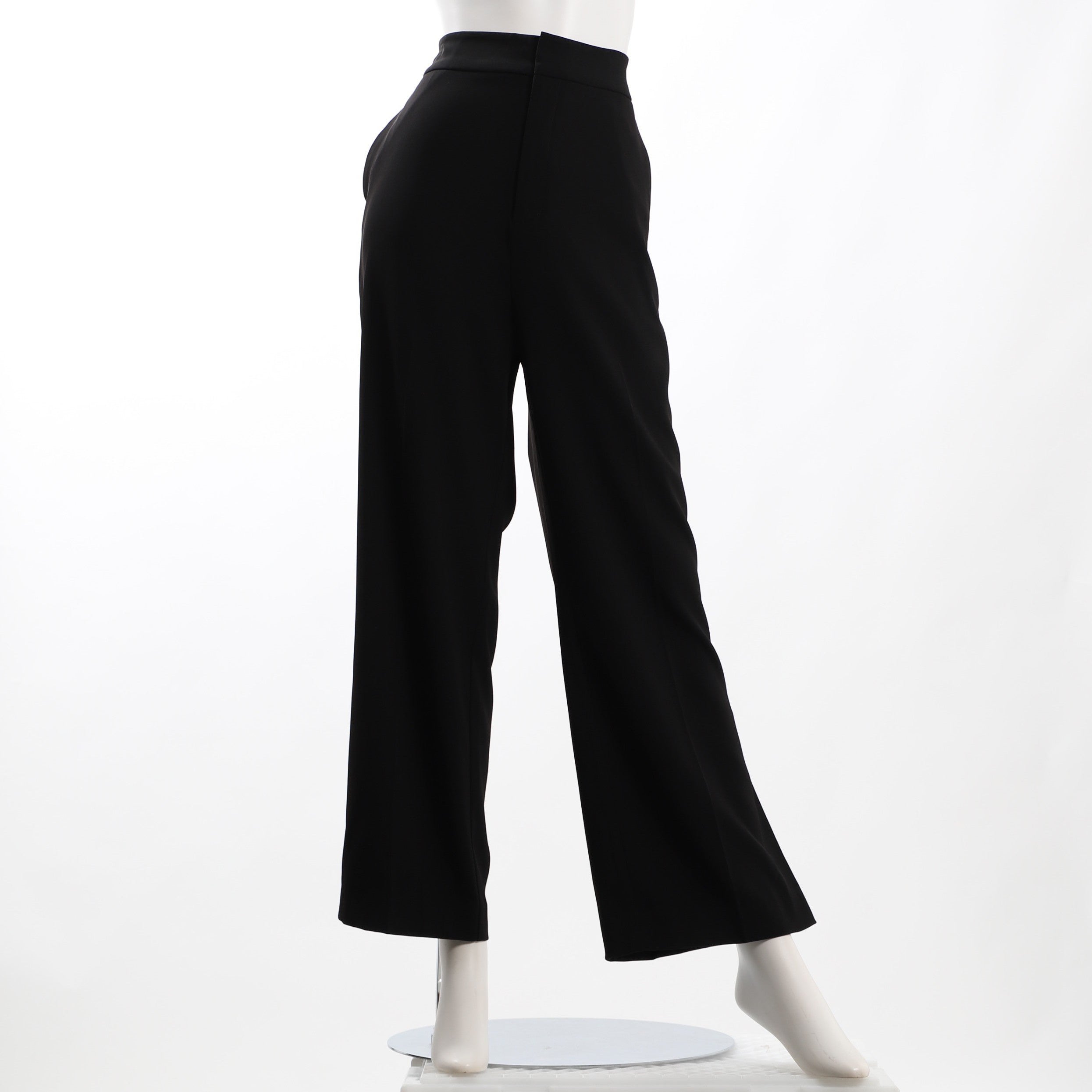 裾デザインフレアパンツ