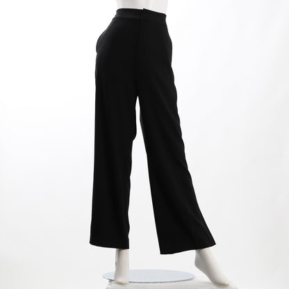 裾デザインフレアパンツ