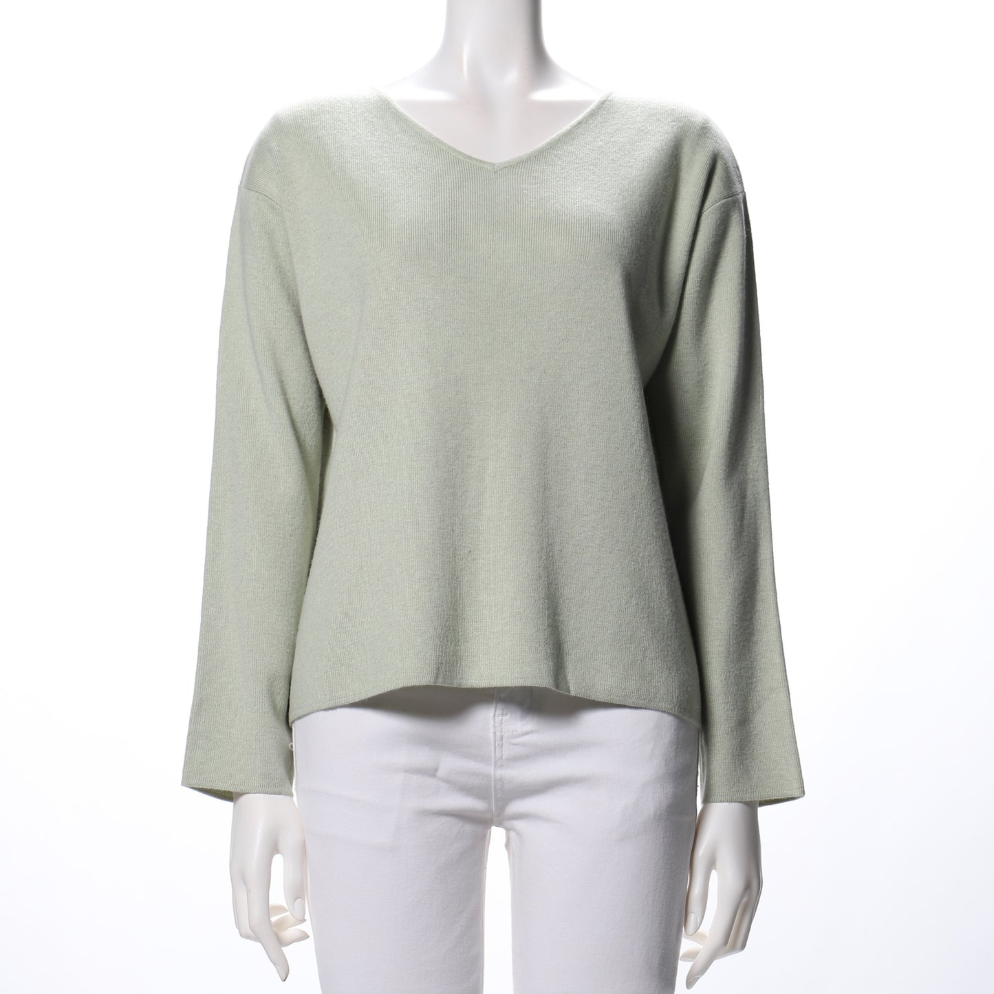 Ｖネックドロップショルダーニット