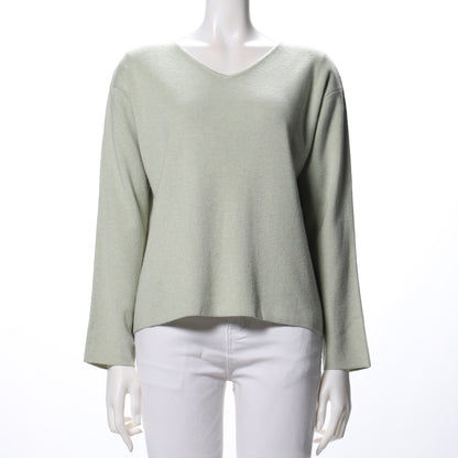 Ｖネックドロップショルダーニット