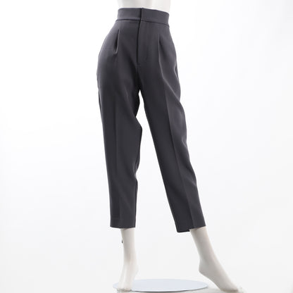 ハイウエストタックテーパードパンツ