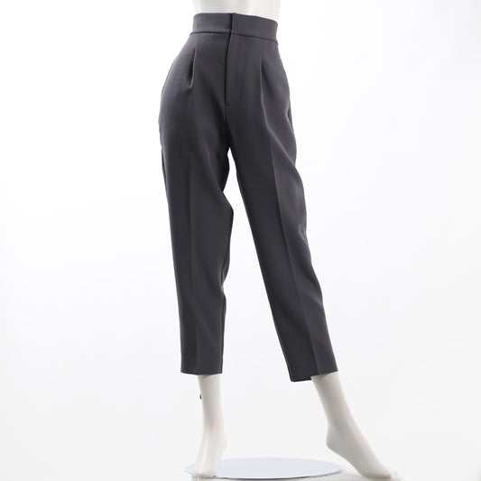 ハイウエストタックテーパードパンツ