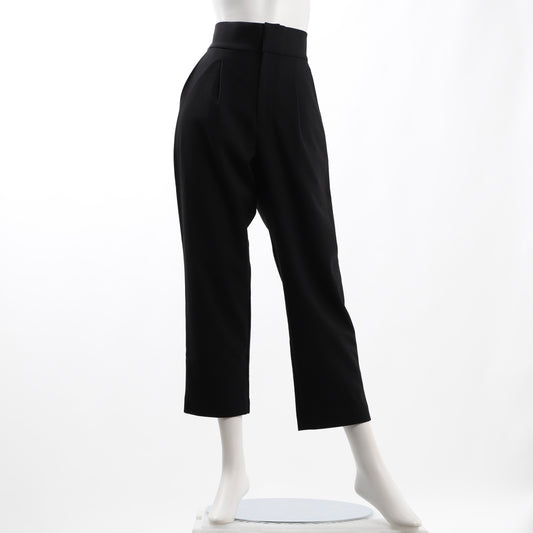 ハイウエストタックテーパードパンツ