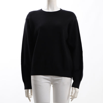 ボリュームスリーブクルーネックニット