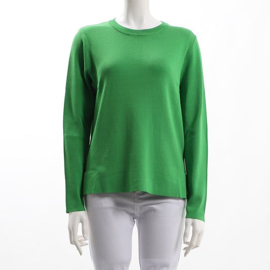 クルーネックシンプルニット