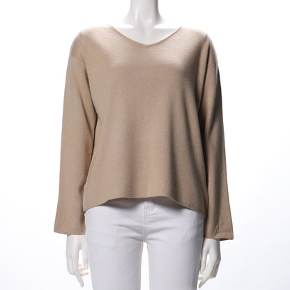 Ｖネックドロップショルダーニット