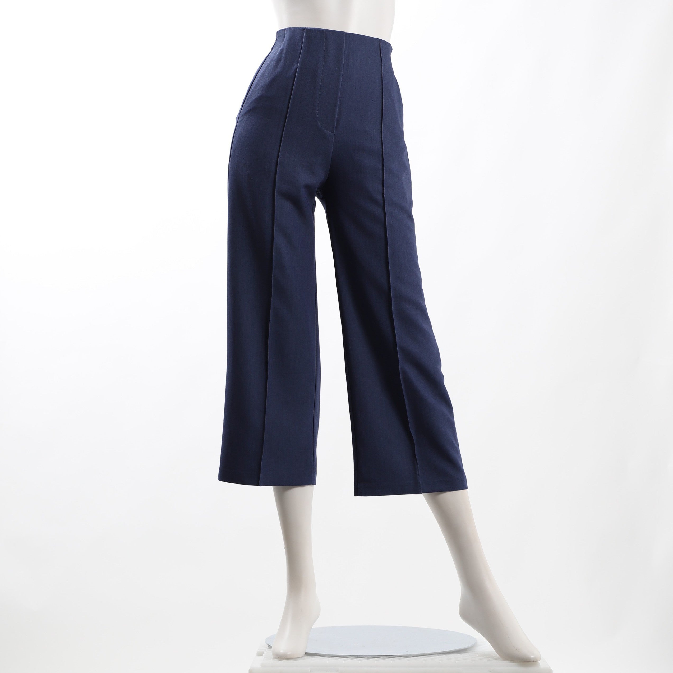 ピンタックデザインワイドパンツ