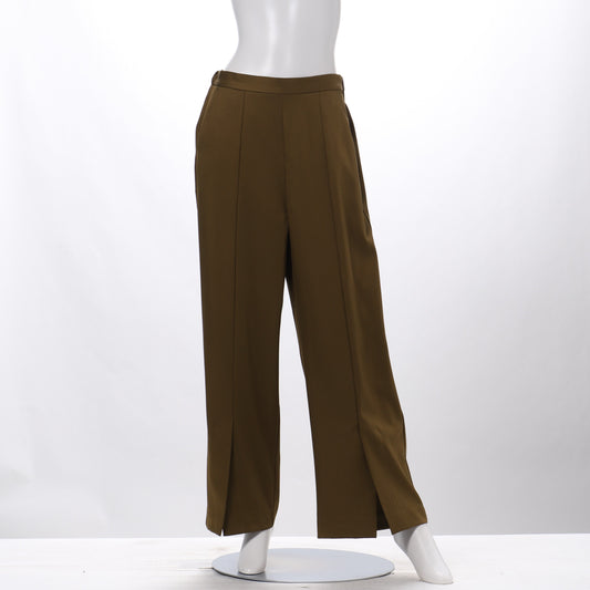 フロントスリットワイドパンツ