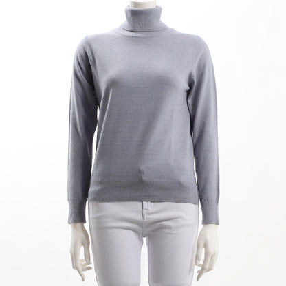 タートルネックニット