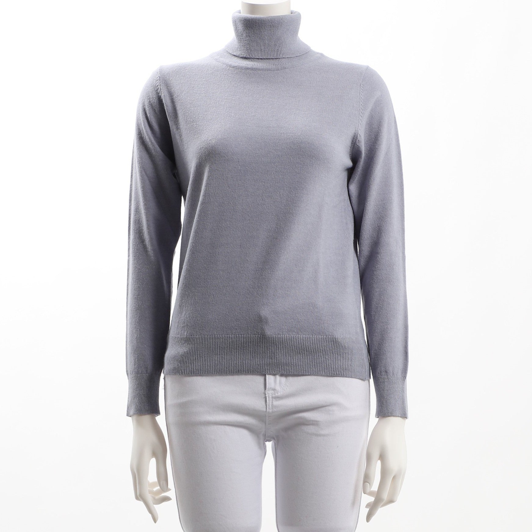 タートルネックニット