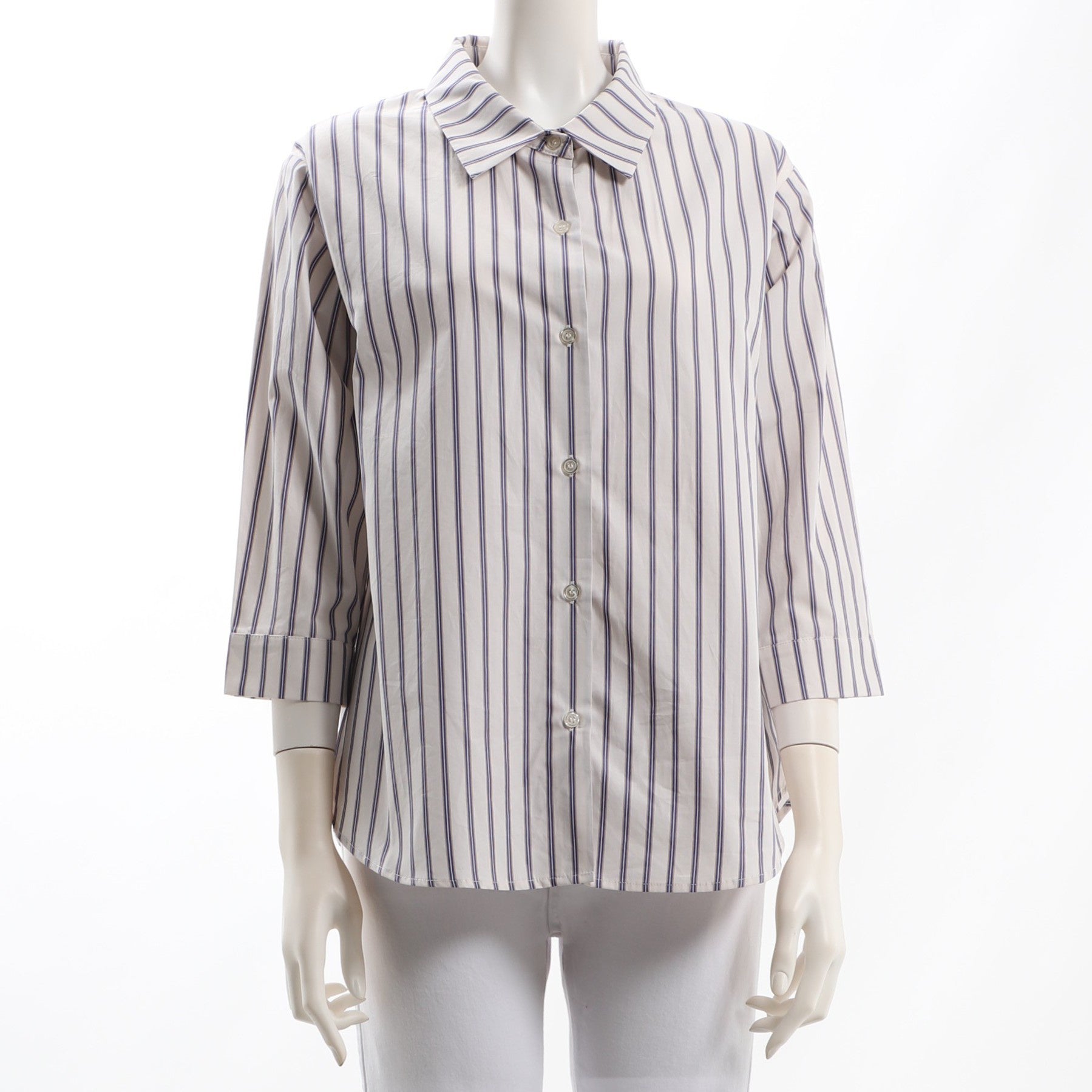 ストライプ柄シャツ